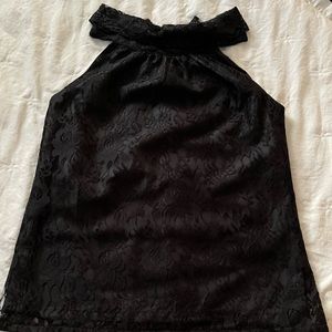 LaRoque Ruth Top in Black Lace